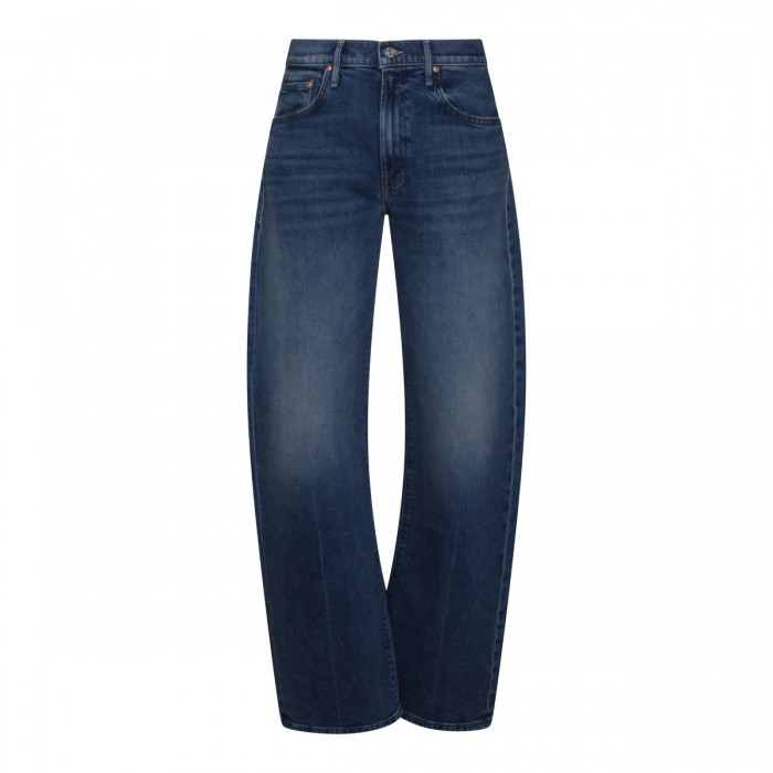 BLUE COTTON DENIM JEANS