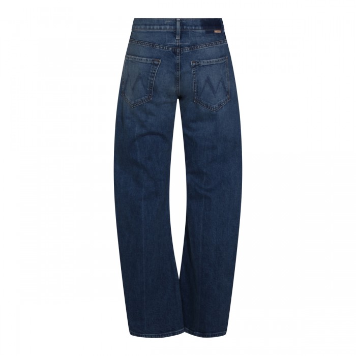 BLUE COTTON DENIM JEANS 2