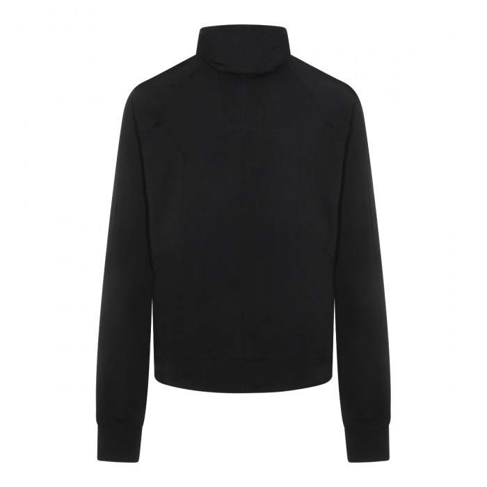 BLACK COTTON SWEATSHIRT 2
