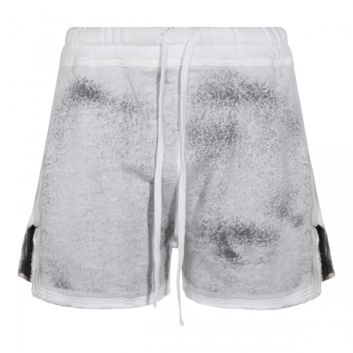 GREY COTTON SHORTS