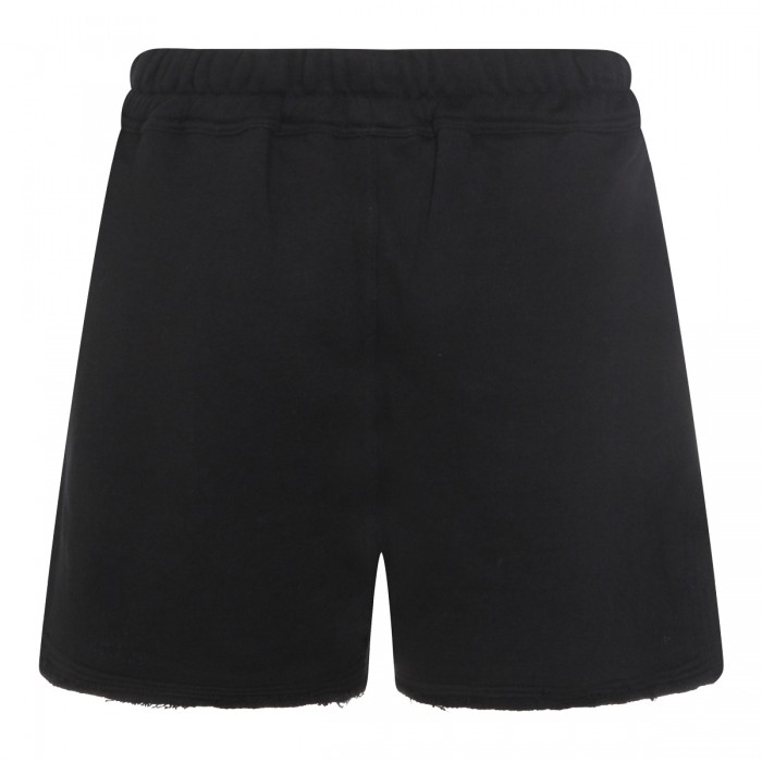 BLACK COTTON SHORTS 2