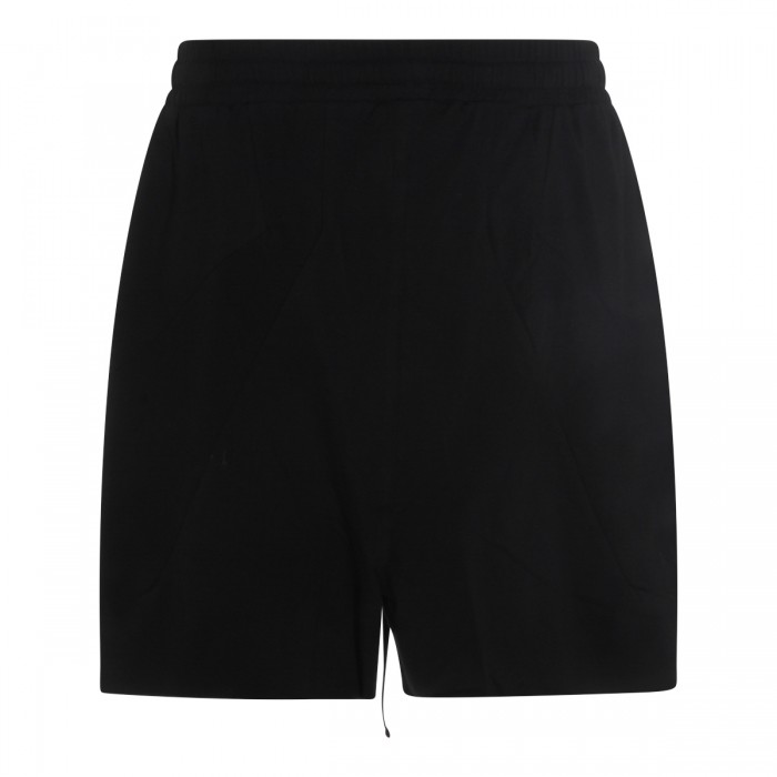 BLACK COTTON SHORTS 2