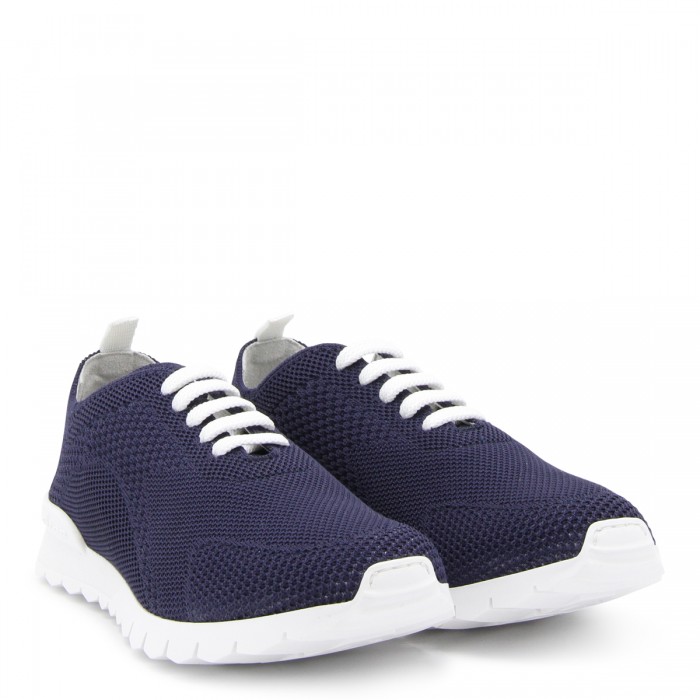 NAVY BLUE COTTON SNEAKERS 2