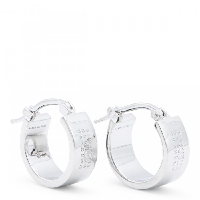 SILVER BRASS EARRINGS