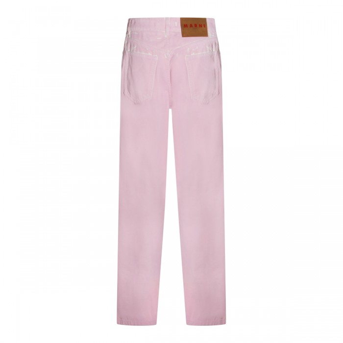PINK GUMMY COTTON JEANS 2