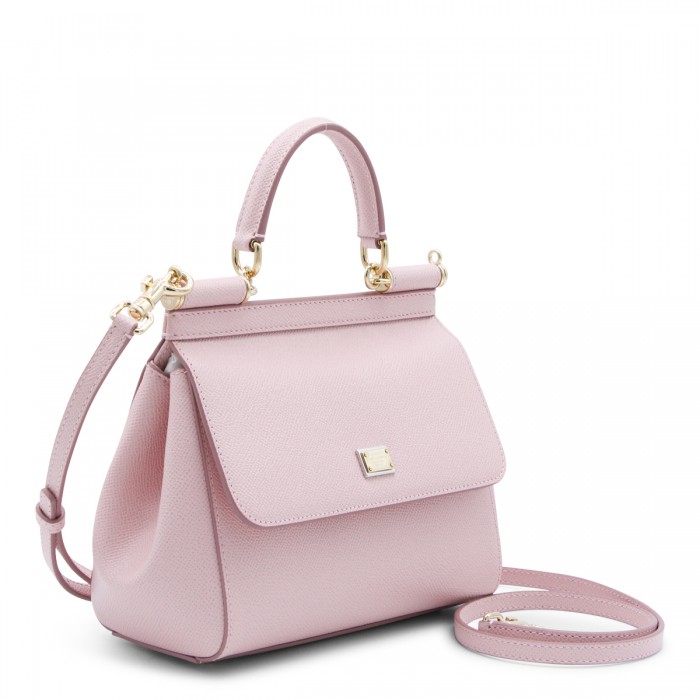 PINK LEATHER SICILY SMALL... 2