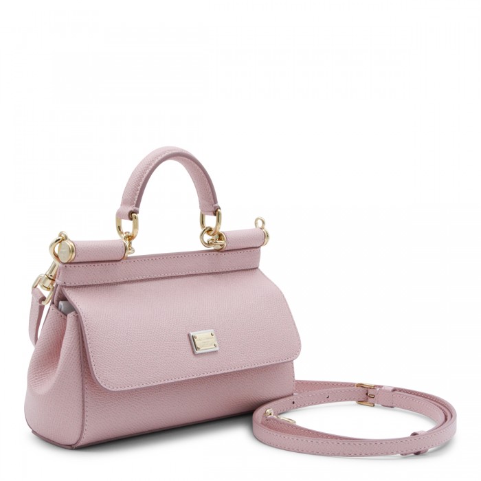 PINK LEATHER SICILY LONG... 2