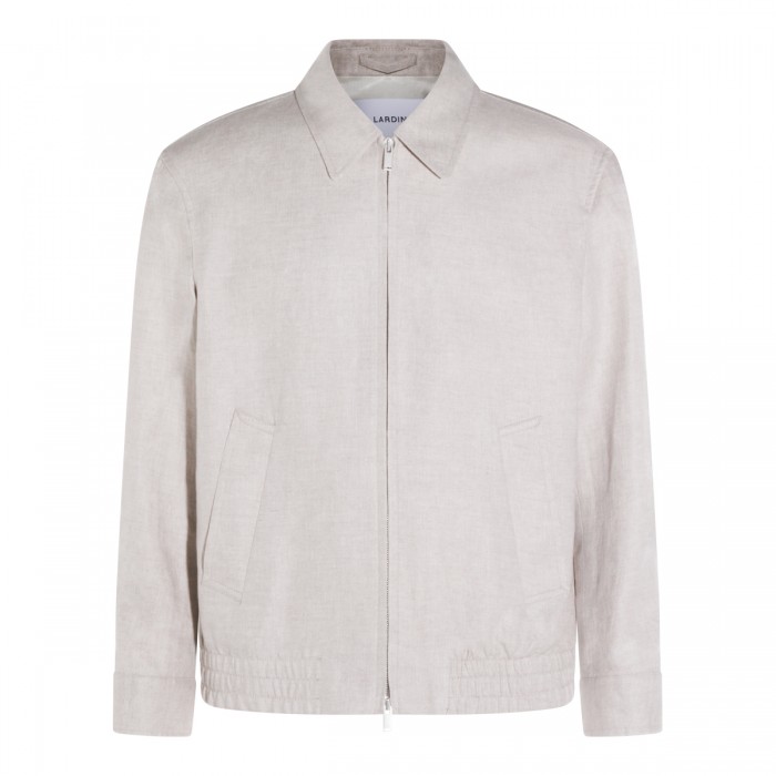 SAND LINEN CASUAL JACKET