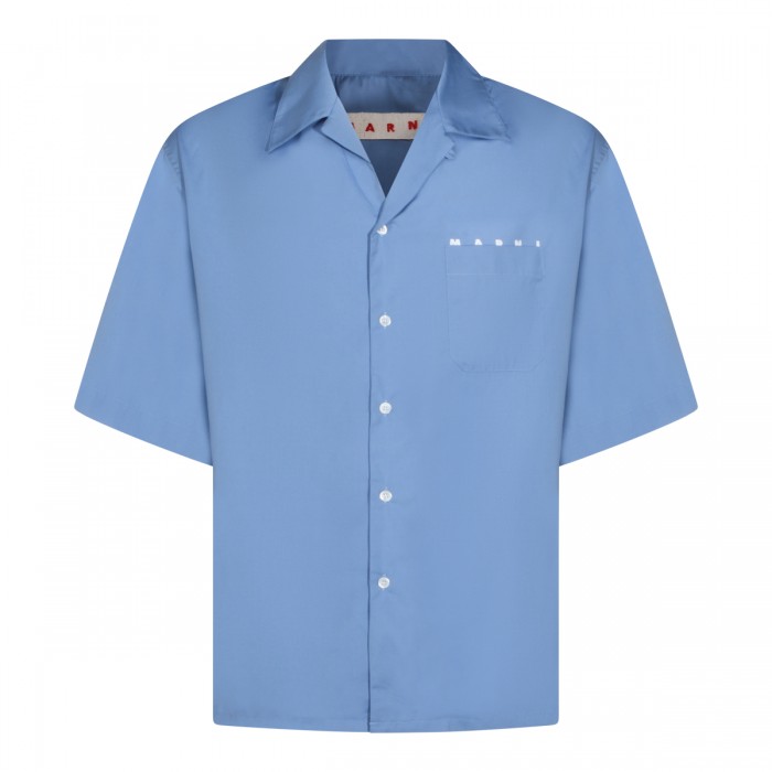 LIGHT BLUE COTTON SHIRT
