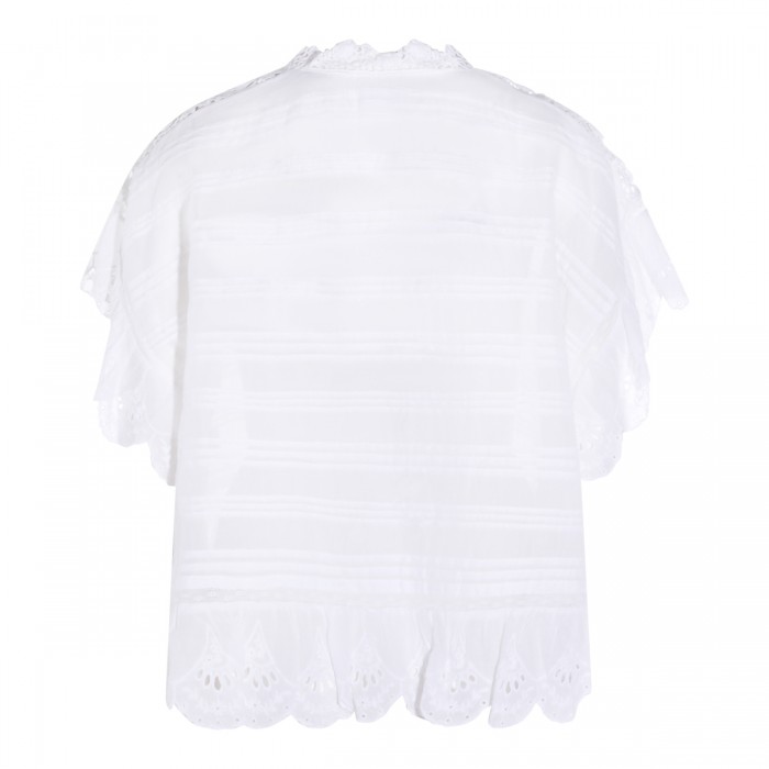 WHITE COTTON LACE TOP 2