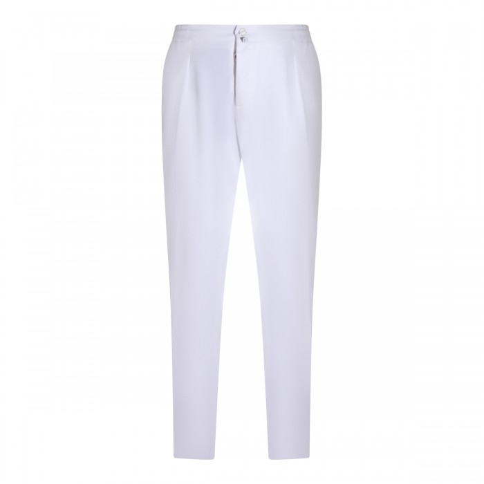 WHITE LINEN PANTS