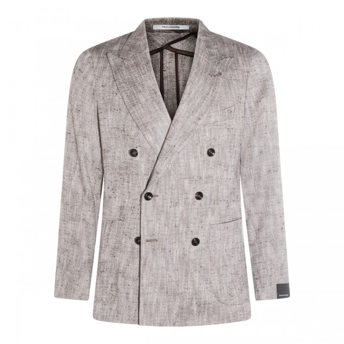 BEIGE COTTON BLAZER