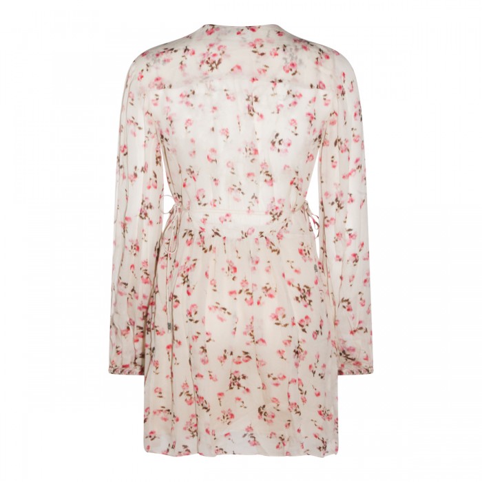 BEIGE VISCOSE DRESS 2