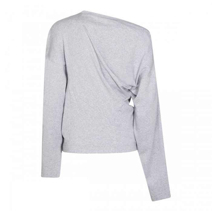 GREY COTTON KNITWEAR 2