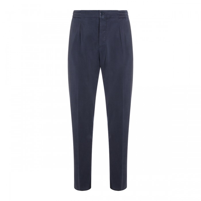 LIGHT BLUE LINEN PANTS