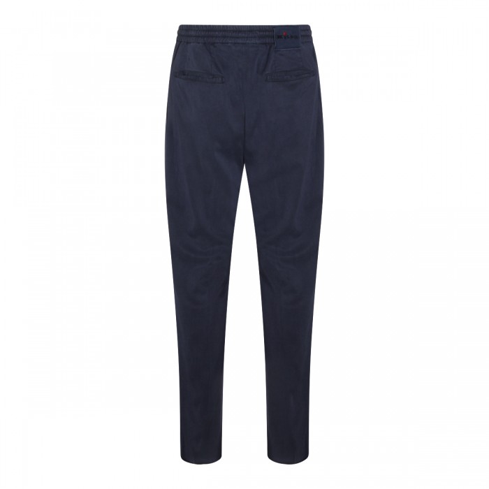 LIGHT BLUE LINEN PANTS 2