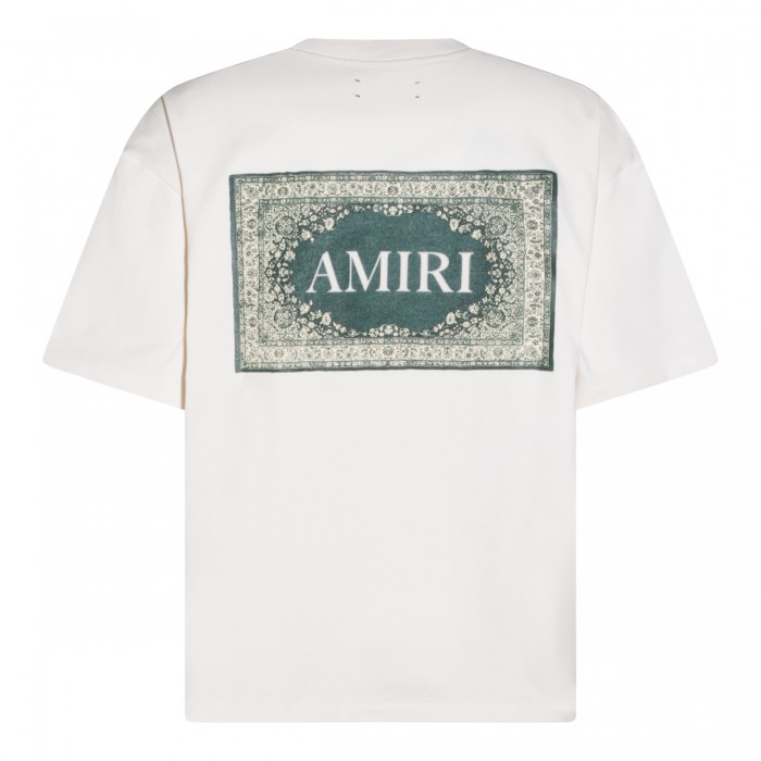 IVORY COTTON LOGO T-SHIRT 2