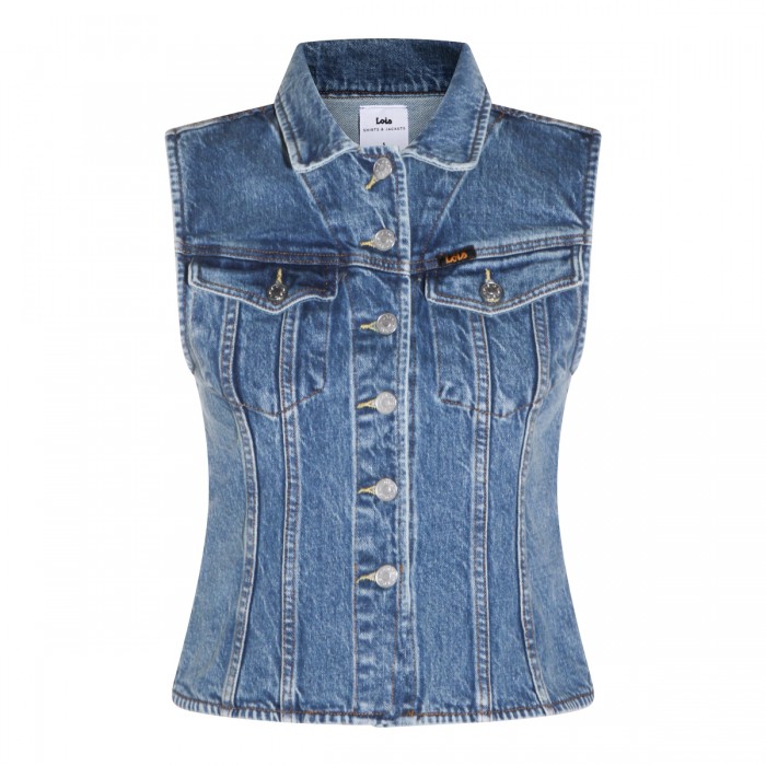 STONE VINTAGE DENIM CELINE...