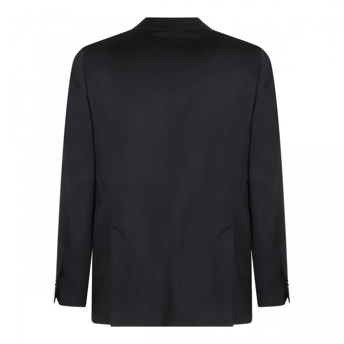 BLACK VIRGIN WOOL SUITS 2