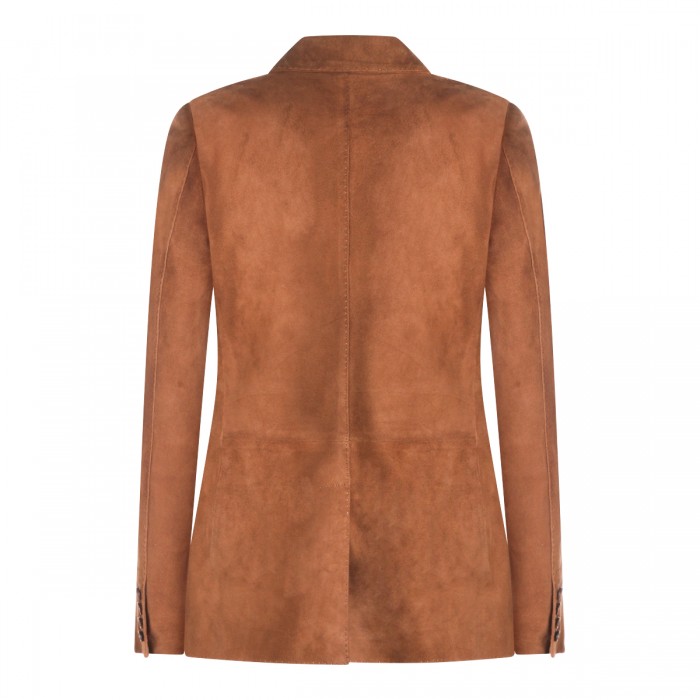 COGNAC LEATHER JACKET 2