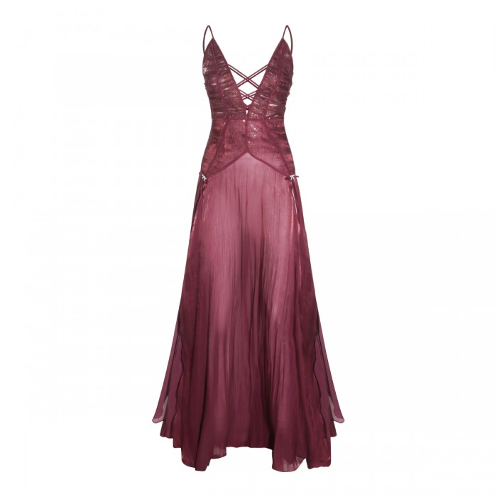 DARK PURPLE MAXI DRESS