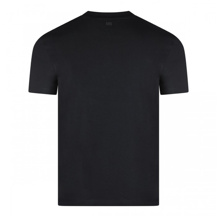 BLACK COTTON T-SHIRT 2
