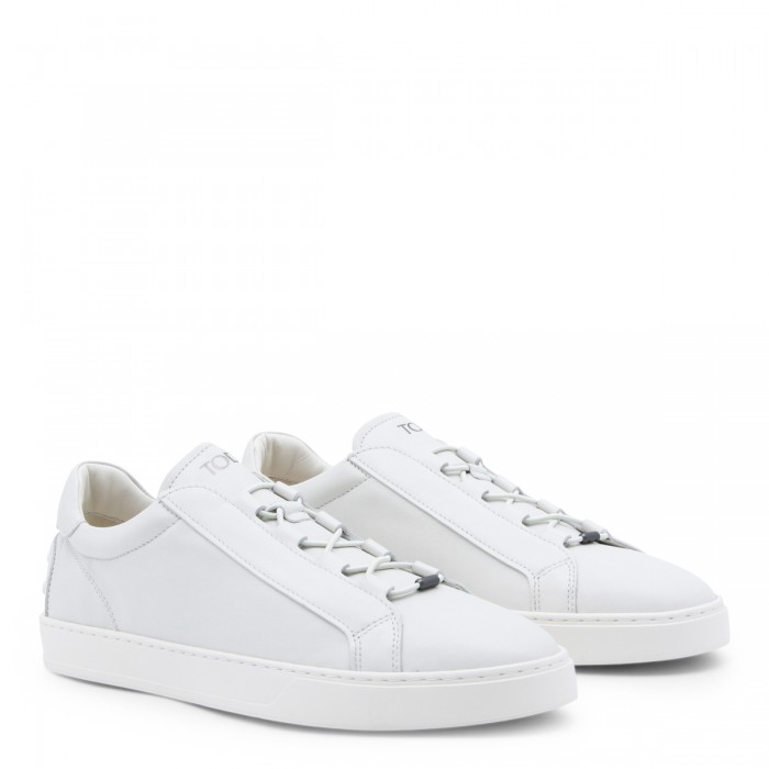WHITE LEATHER SNEAKERS 2