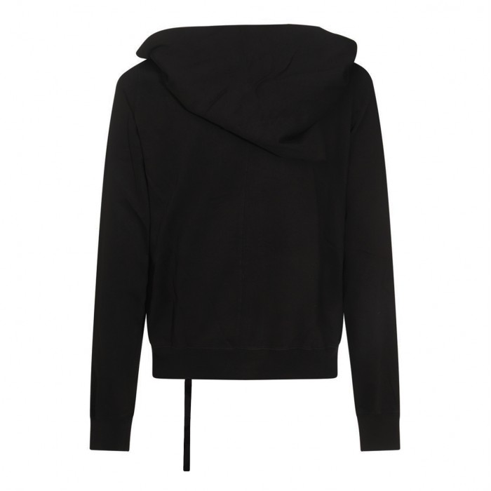 BLACK COTTON SWEATSHIRT 2