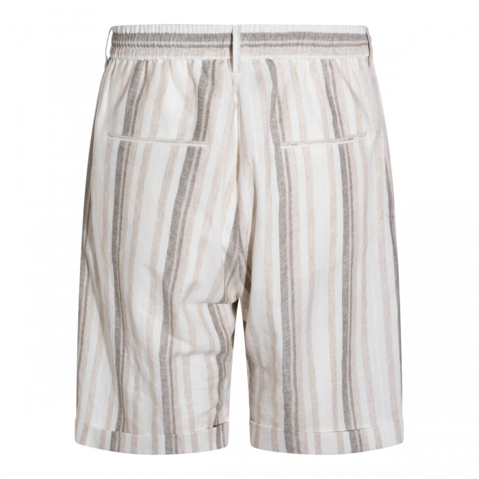 WHITE AND BROWN SHORT 2