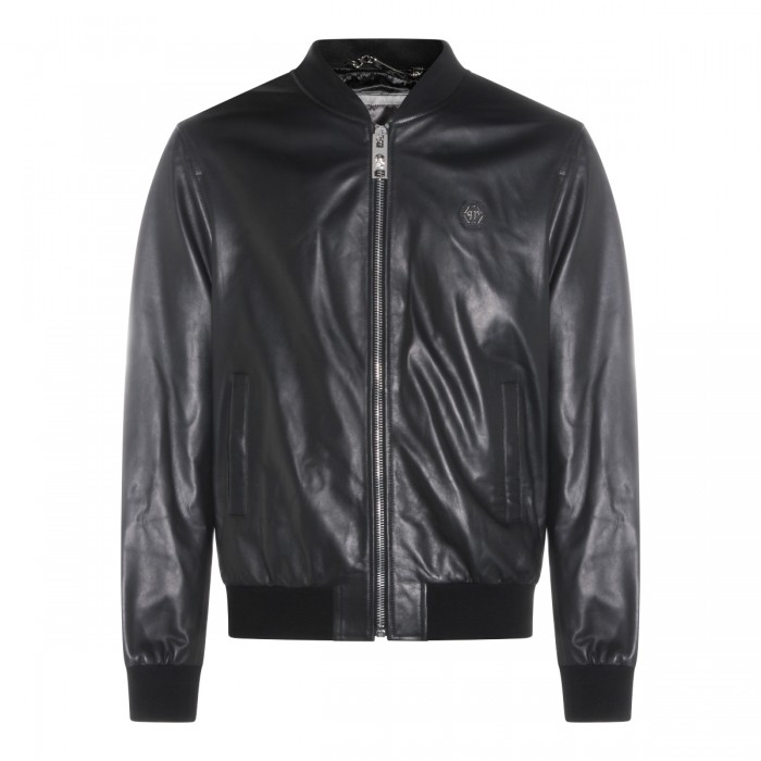 BLACK LEATHER JACKET