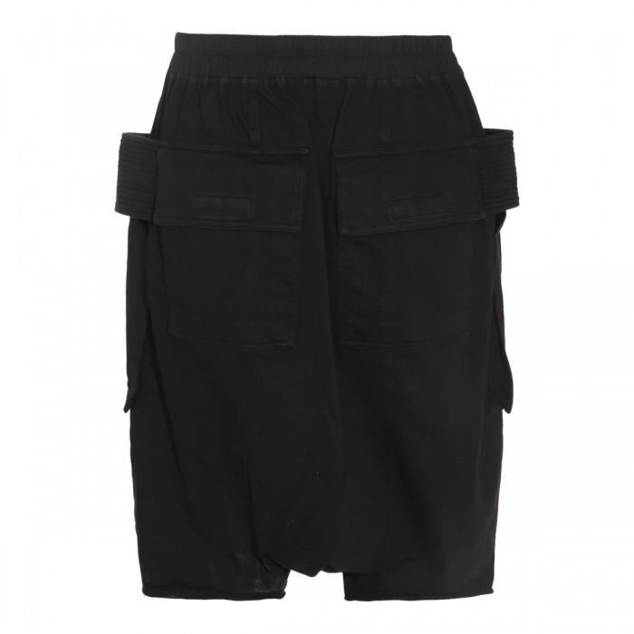 BLACK COTTON SHORT 2