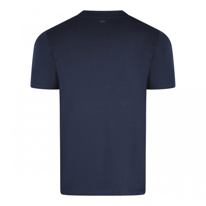 BLUE NAVY COTTON T-SHIRT 2