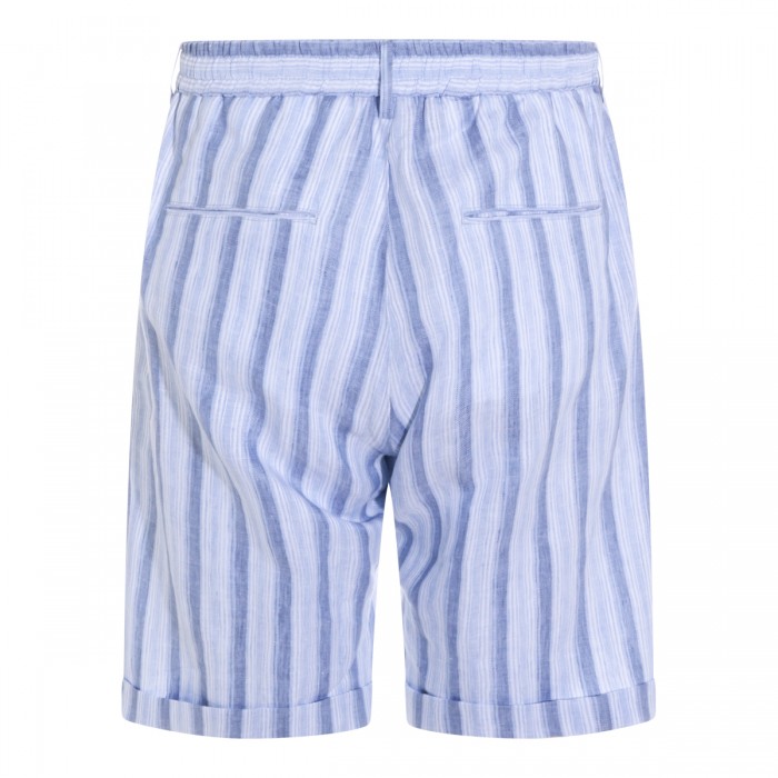 WHITE AND LIGHT BLUE SHORT 2