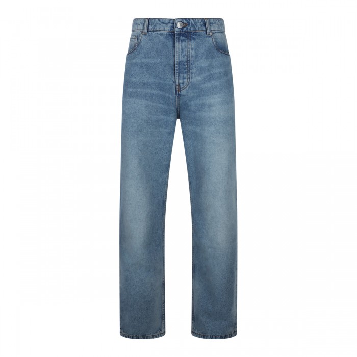 BLUE COTTON DENIM JEANS