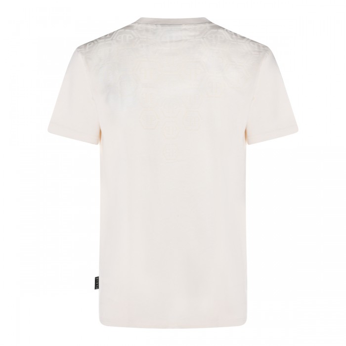 BEIGE COTTON T-SHIRT 2