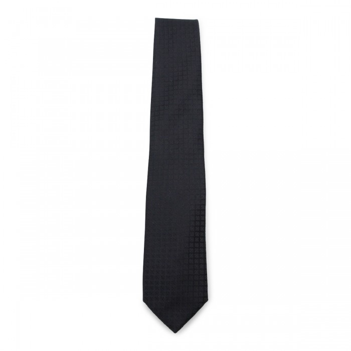 BLACK SILK TIE