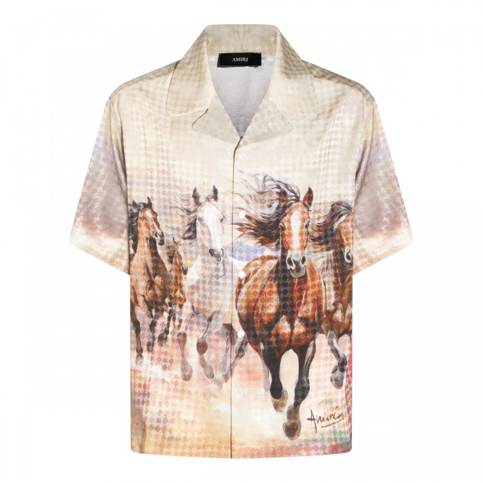 MULTICOLOR VISCOSE SHIRT