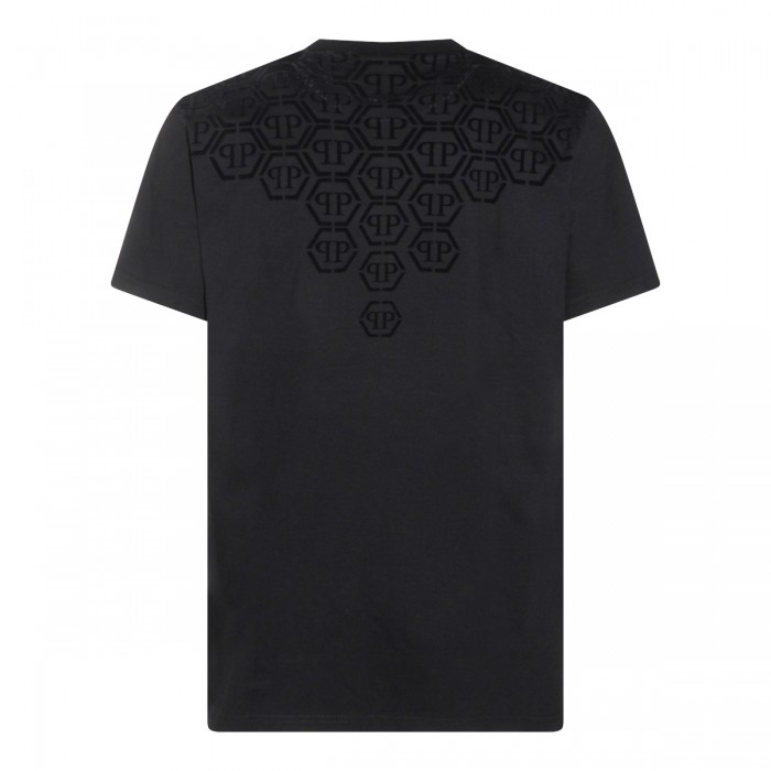 BLACK COTTON T-SHIRT 2