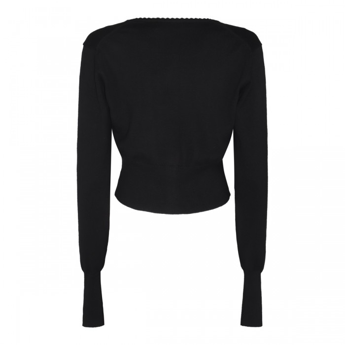 BLACK WOOL KNITWEAR 2