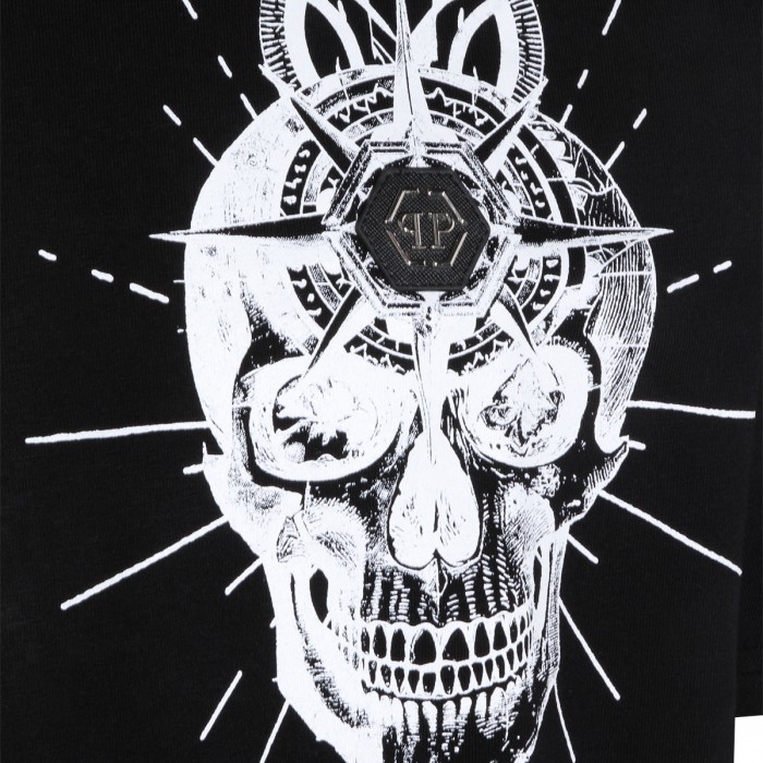 BLACK COTTON T-SHIRT 2