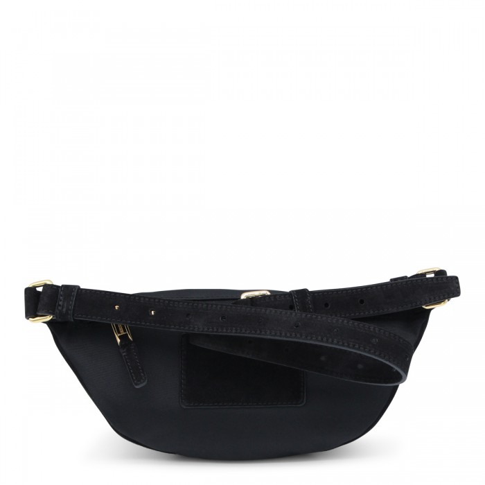 BLACK LEATHER BELT BAG 2