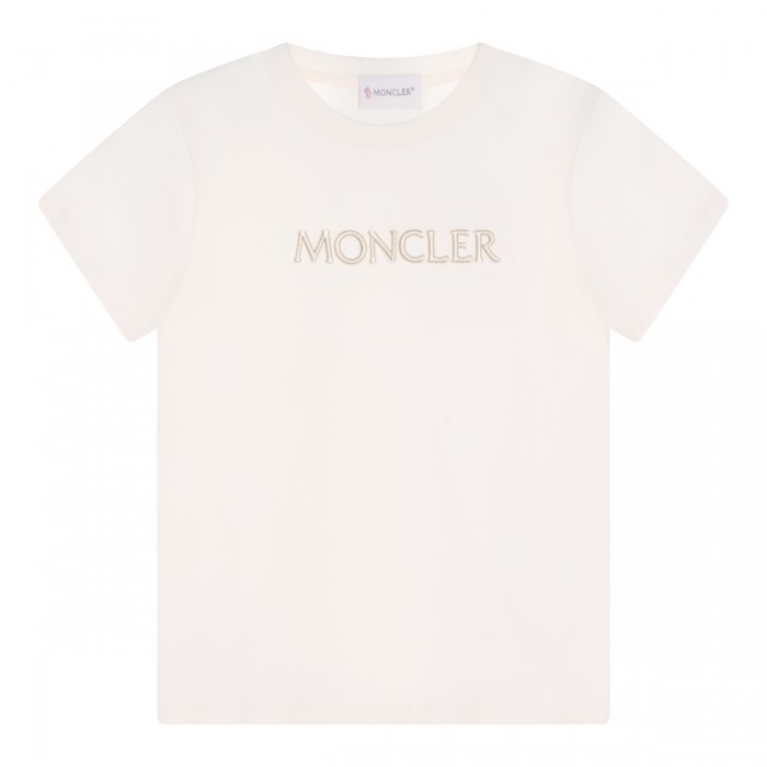 WHITE COTTON T-SHIRT