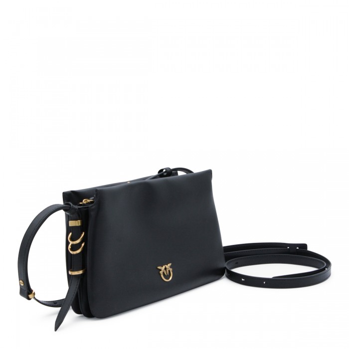 BLACK LEATHER TRIPLET MINI... 2