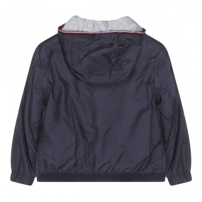 NAVY COTTON DOWN JACKET 2