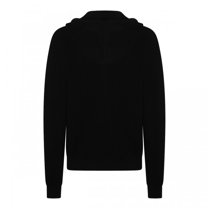 BLACK WOOL KNITWEAR 2