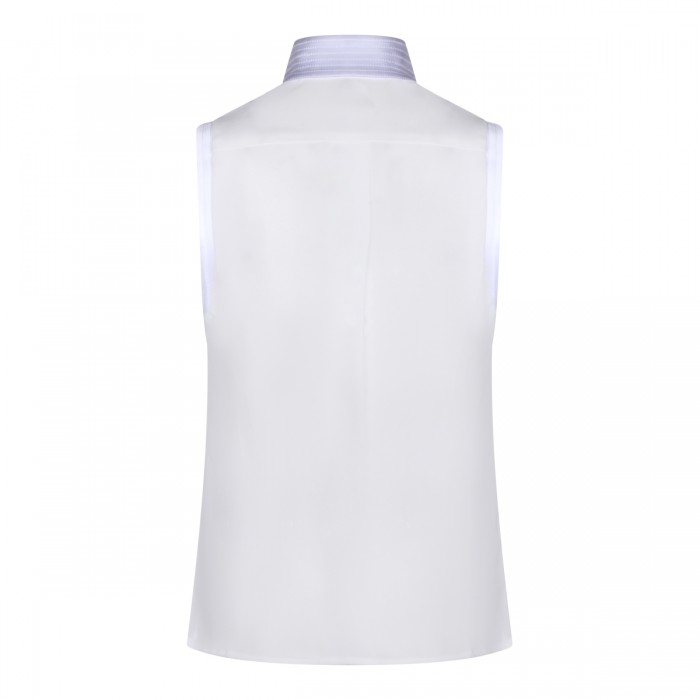 WHITE VISCOSE SHIRT 2
