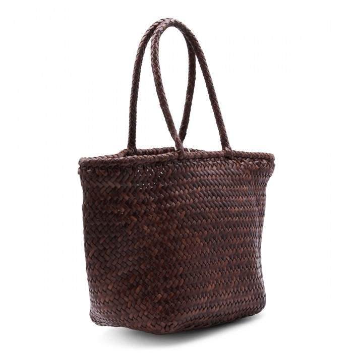 DARK BROWN LEATHER GRACE... 2