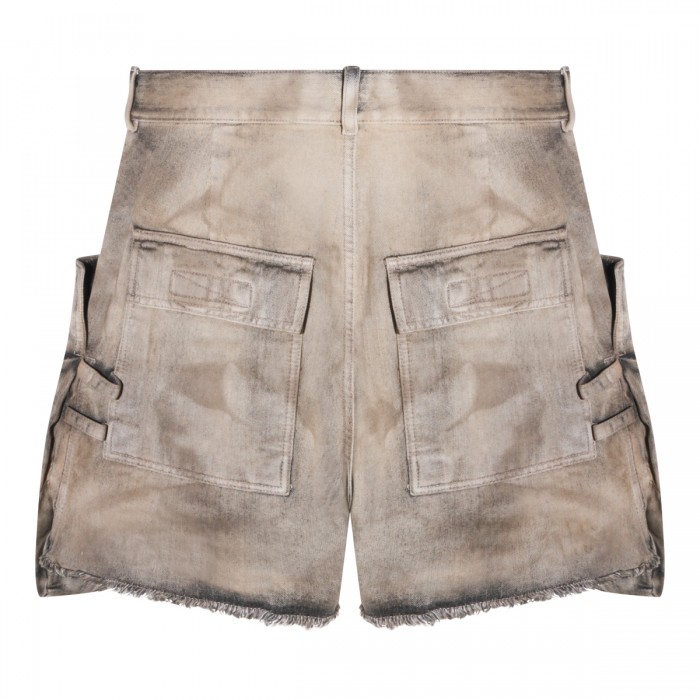 BEIGE COTTON SHORT 2