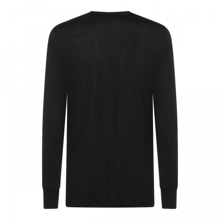 BLACK COTTON T-SHIRT 2