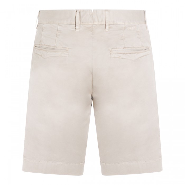 BEIGE COTTON SHORTS 2